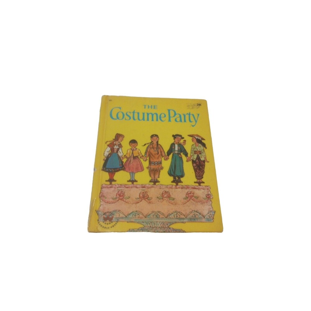 Vintage The Costume Party Wonder Book 1962